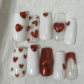 JellyPop Heartbreaker - Red Metallic Hearts