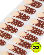 Mocha - SOOOPER DOOOPER NO BAKE GELS (22 STRIPS)
