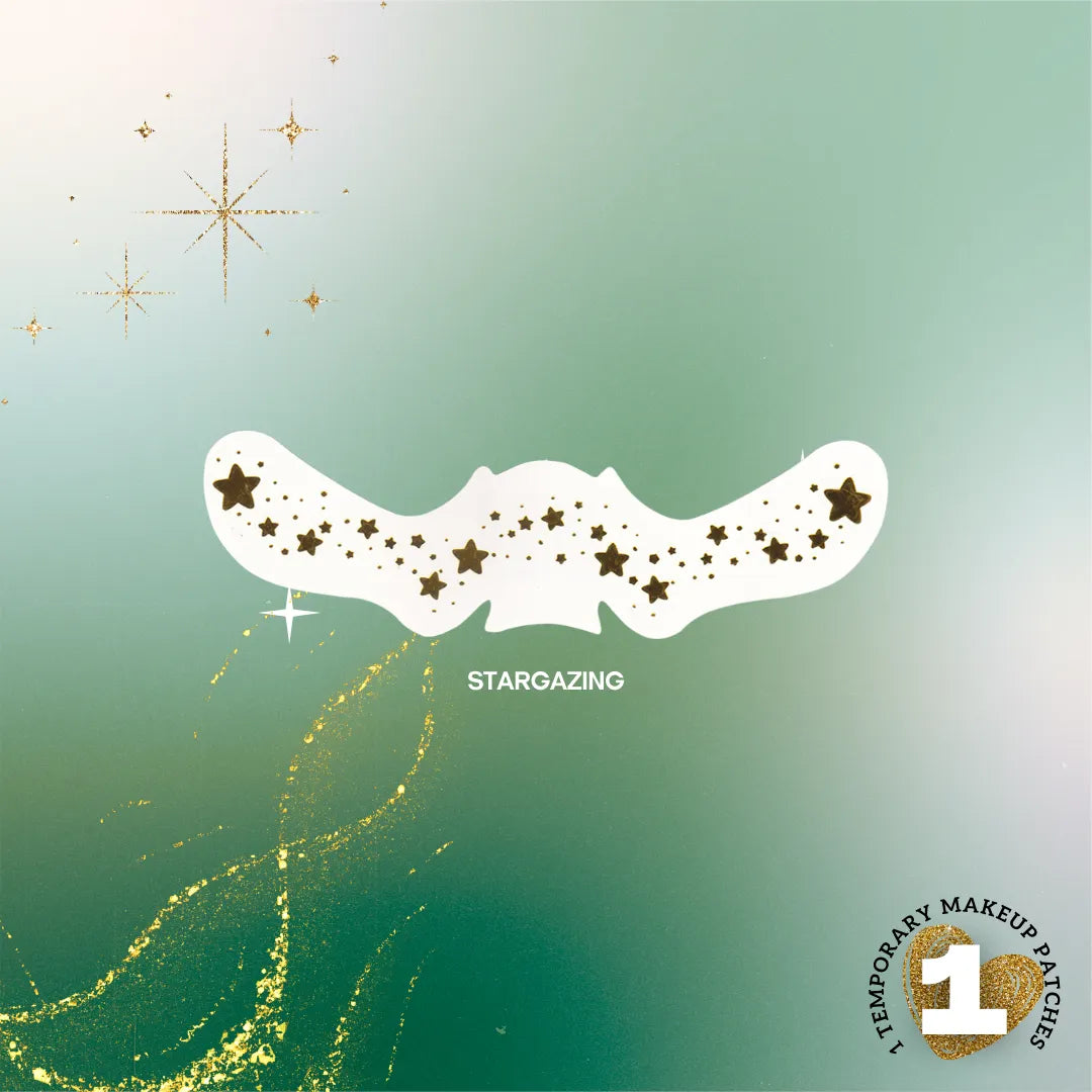 Golden Glitter Freckle Patches
