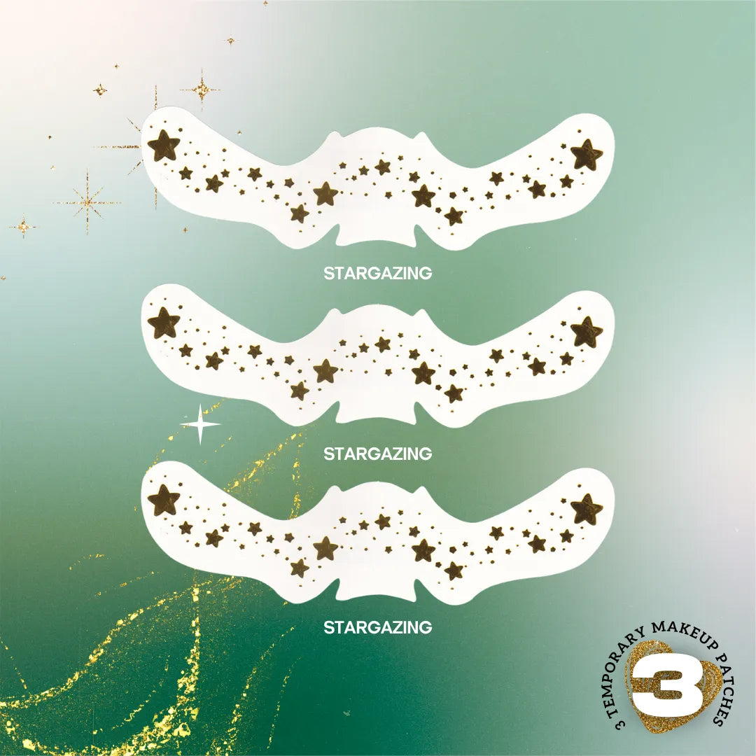 Golden Glitter Freckle Patches