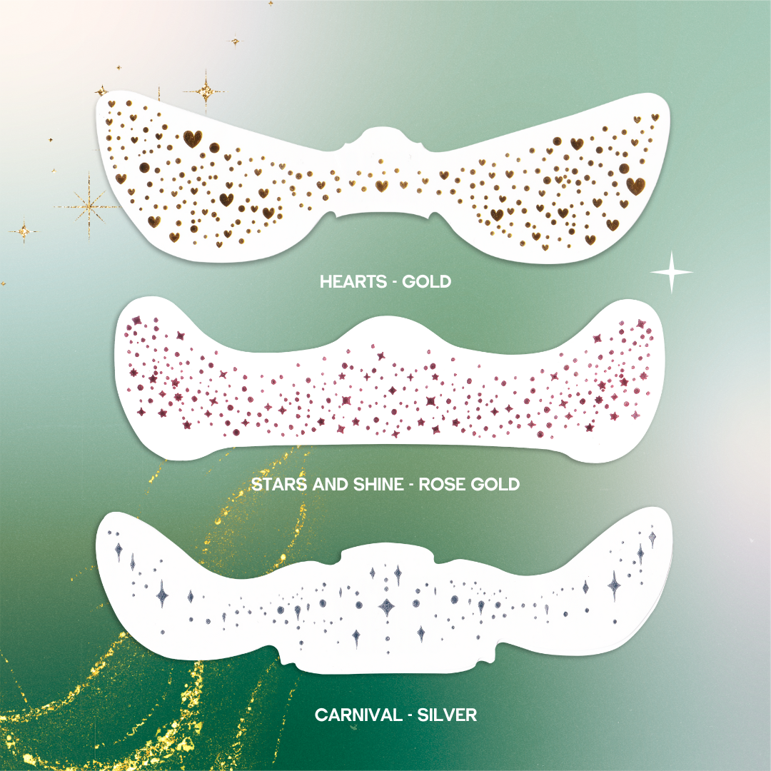 Assorted Glitter Freckle Patches - Make your own Pack