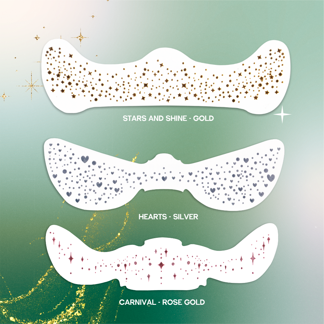 Assorted Glitter Freckle Patches - Make your own Pack