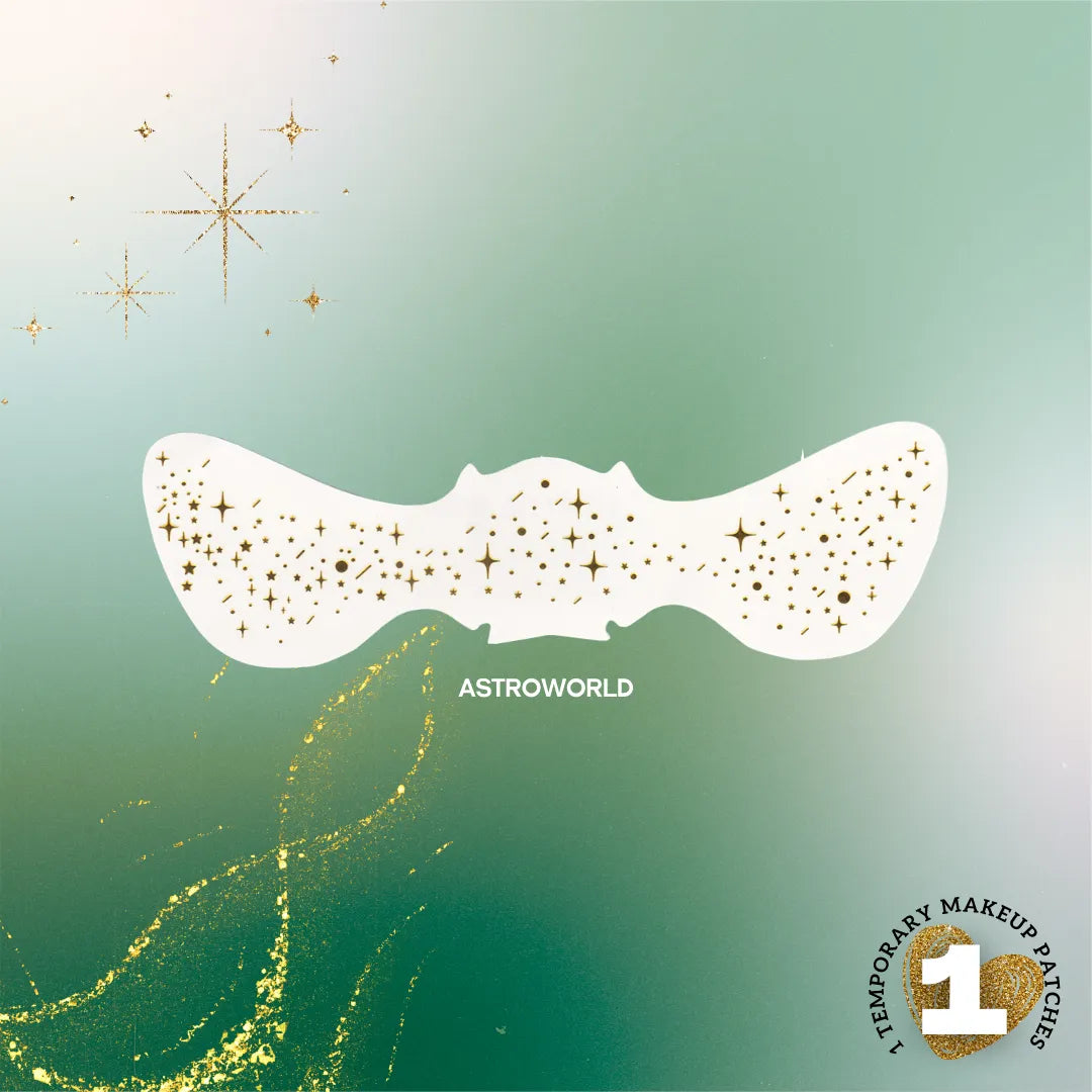 Golden Glitter Freckle Patches