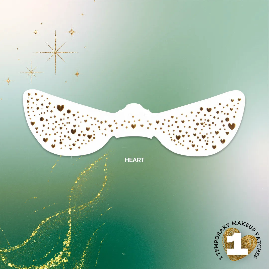 Golden Glitter Freckle Patches