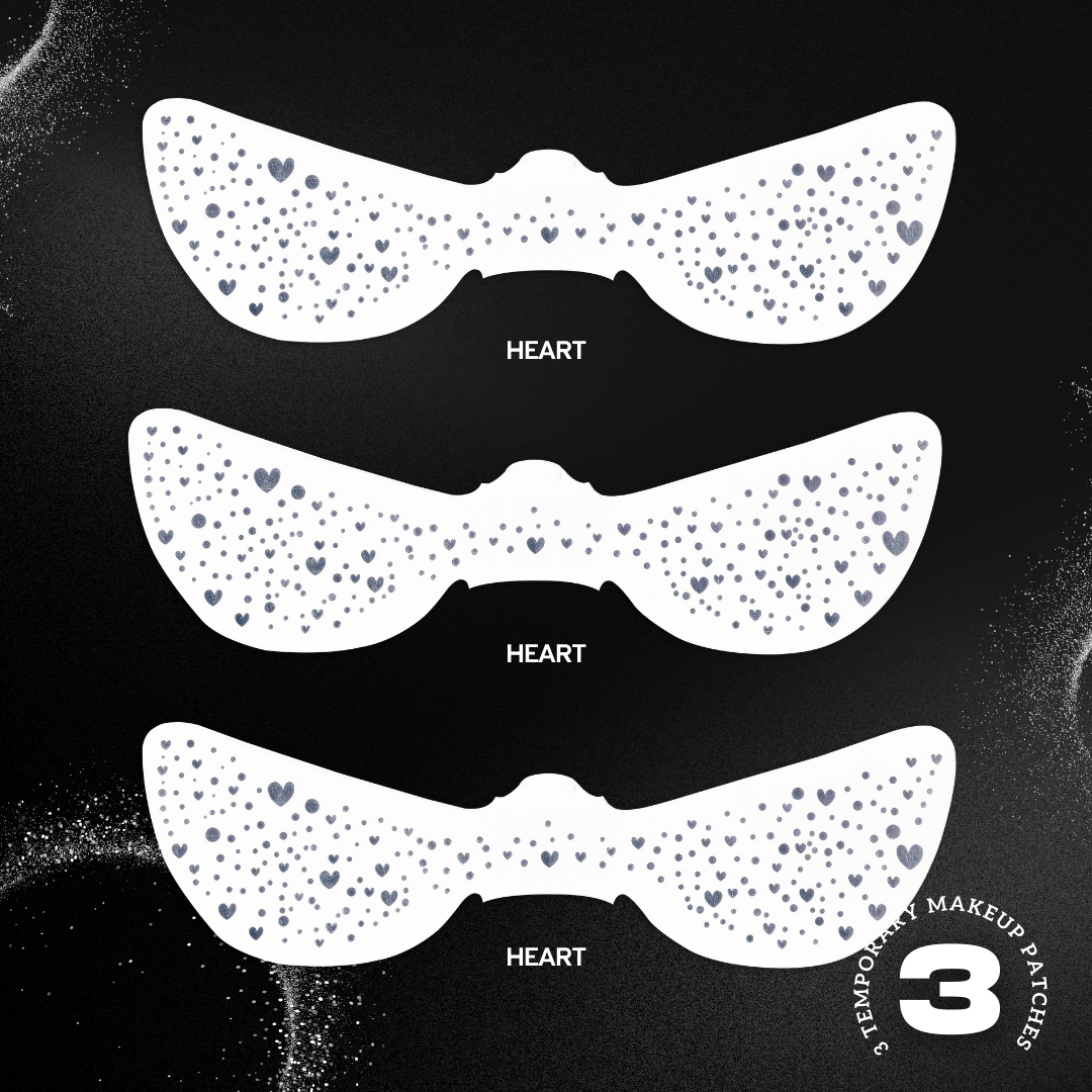 Silver Glitter Freckle Patch