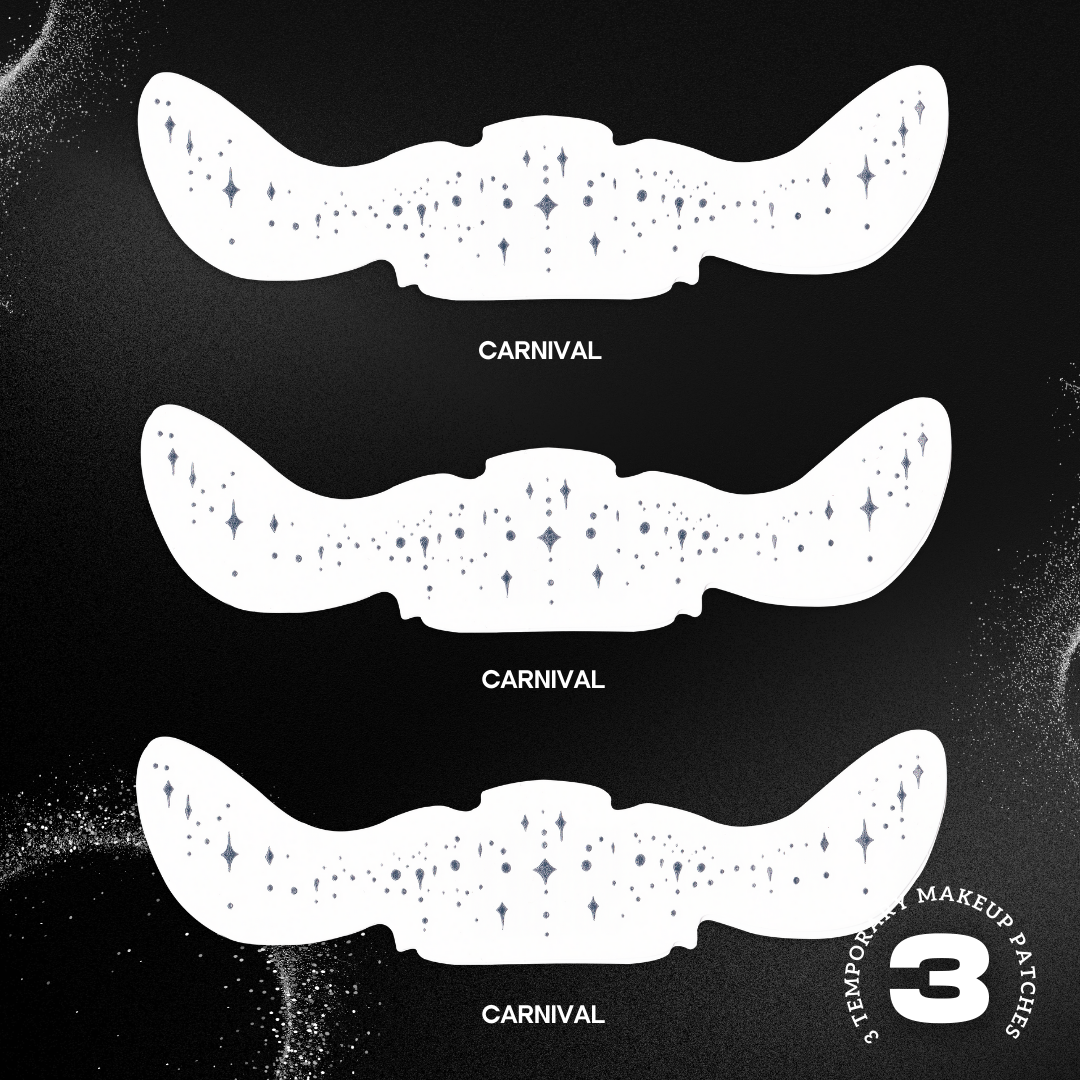 Silver Glitter Freckle Patch