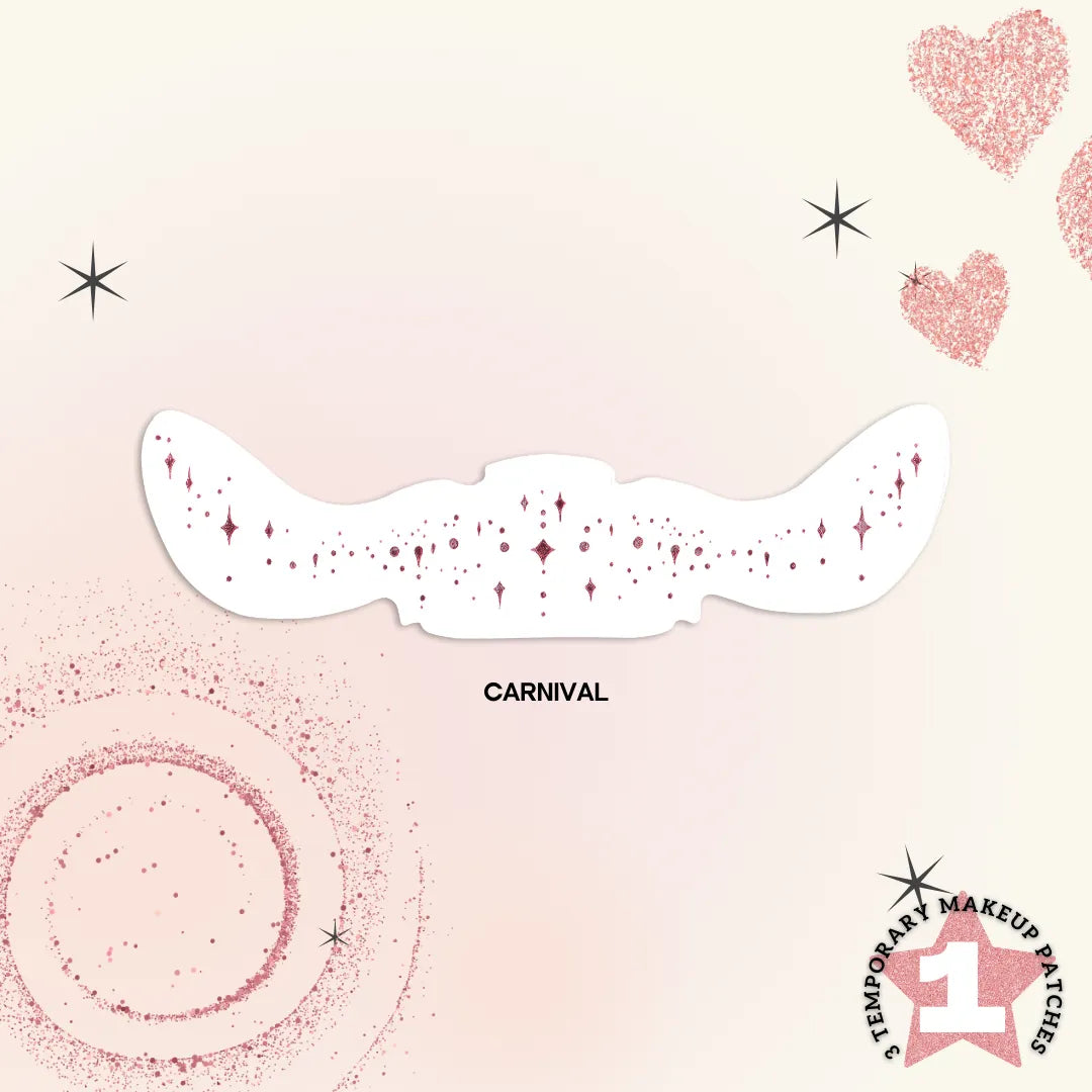 Rose Gold Glitter Freckle Patch