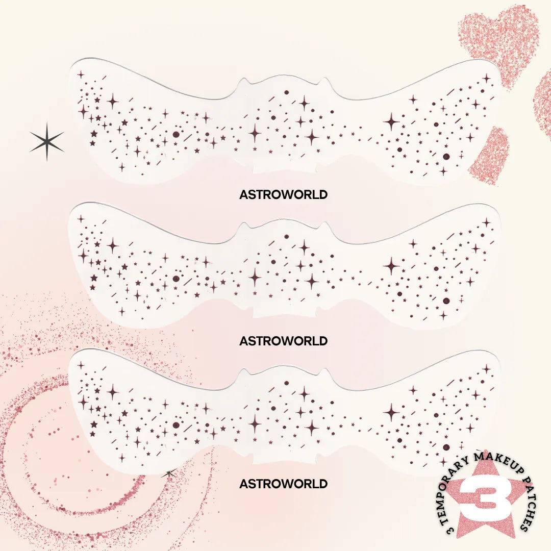 Rose Gold Glitter Freckle Patch