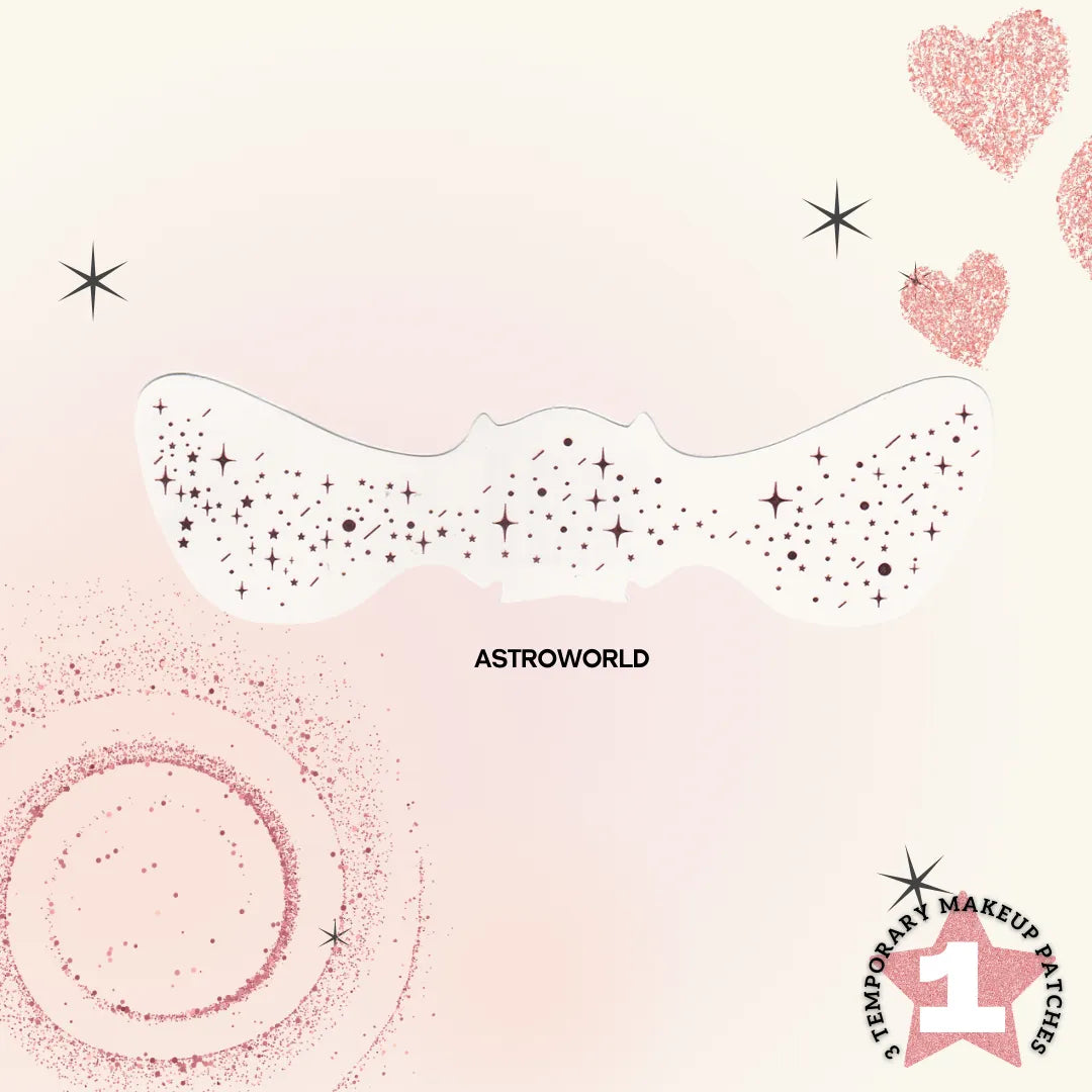 Rose Gold Glitter Freckle Patch