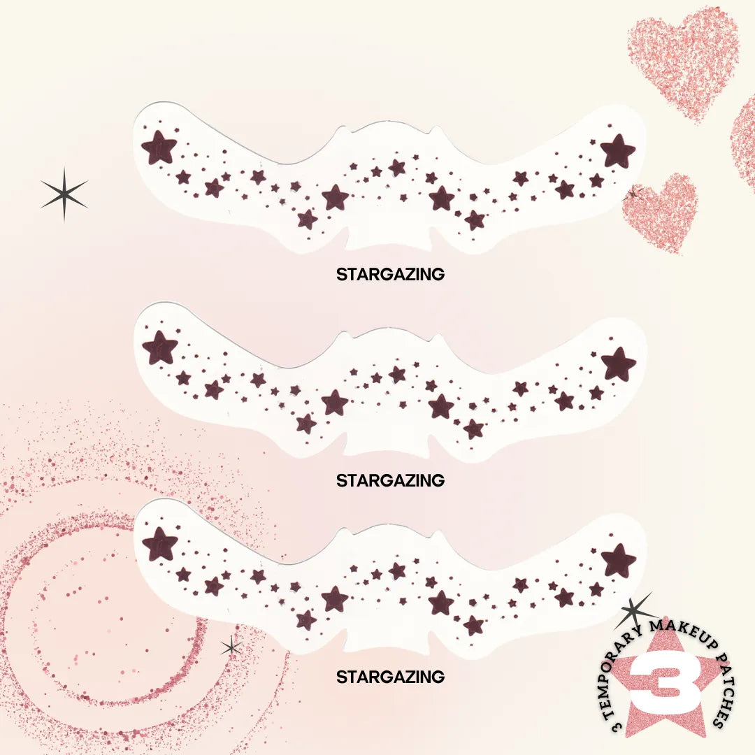 Rose Gold Glitter Freckle Patch