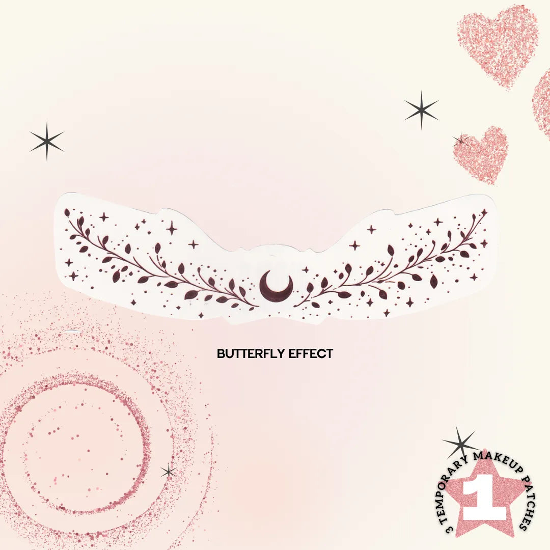 Rose Gold Glitter Freckle Patch