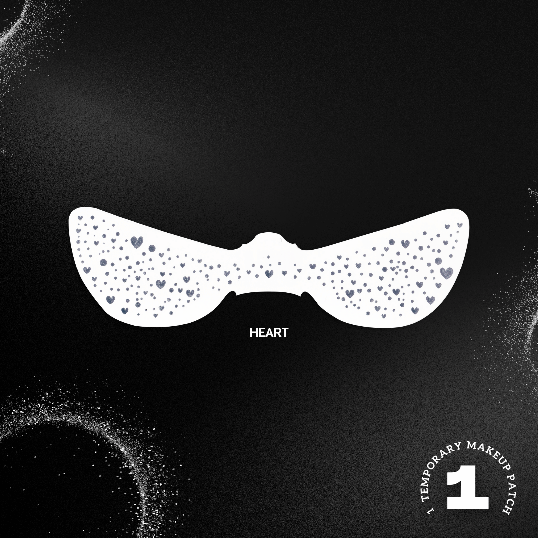 Silver Glitter Freckle Patch