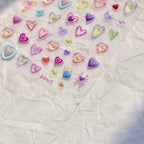 JellyPop Korean - Heartie Party - Heart Nail Charms