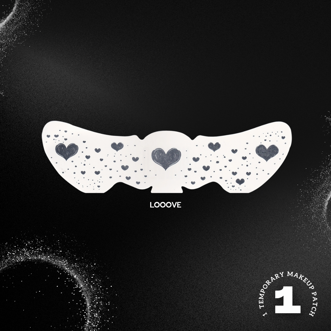 Silver Glitter Freckle Patch