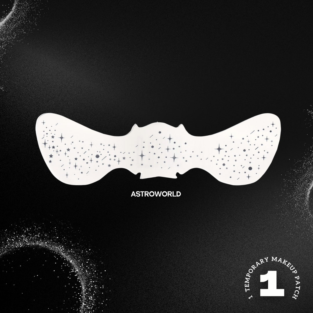 Silver Glitter Freckle Patch