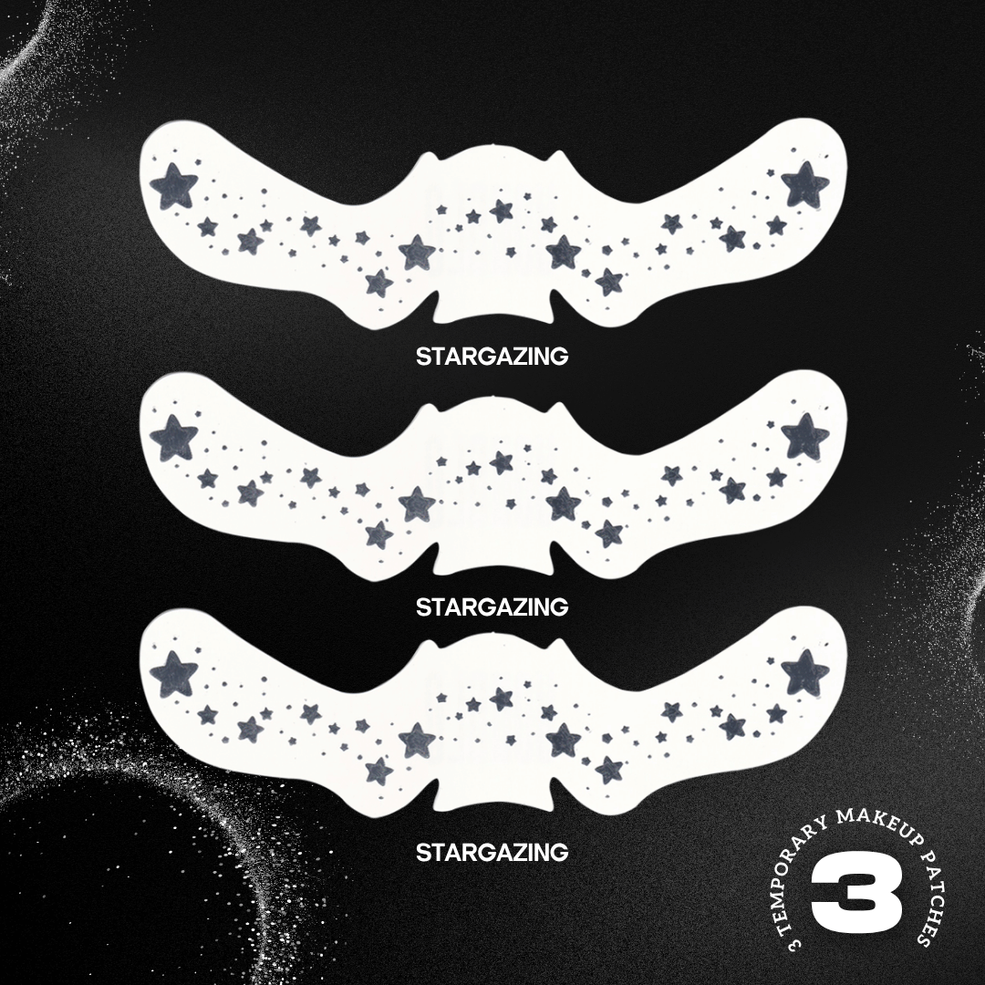 Silver Glitter Freckle Patch