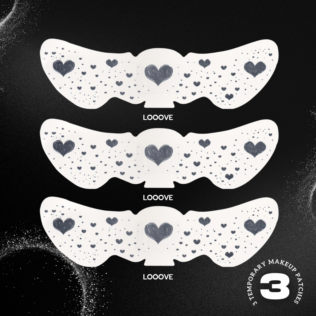 Silver Glitter Freckle Patch