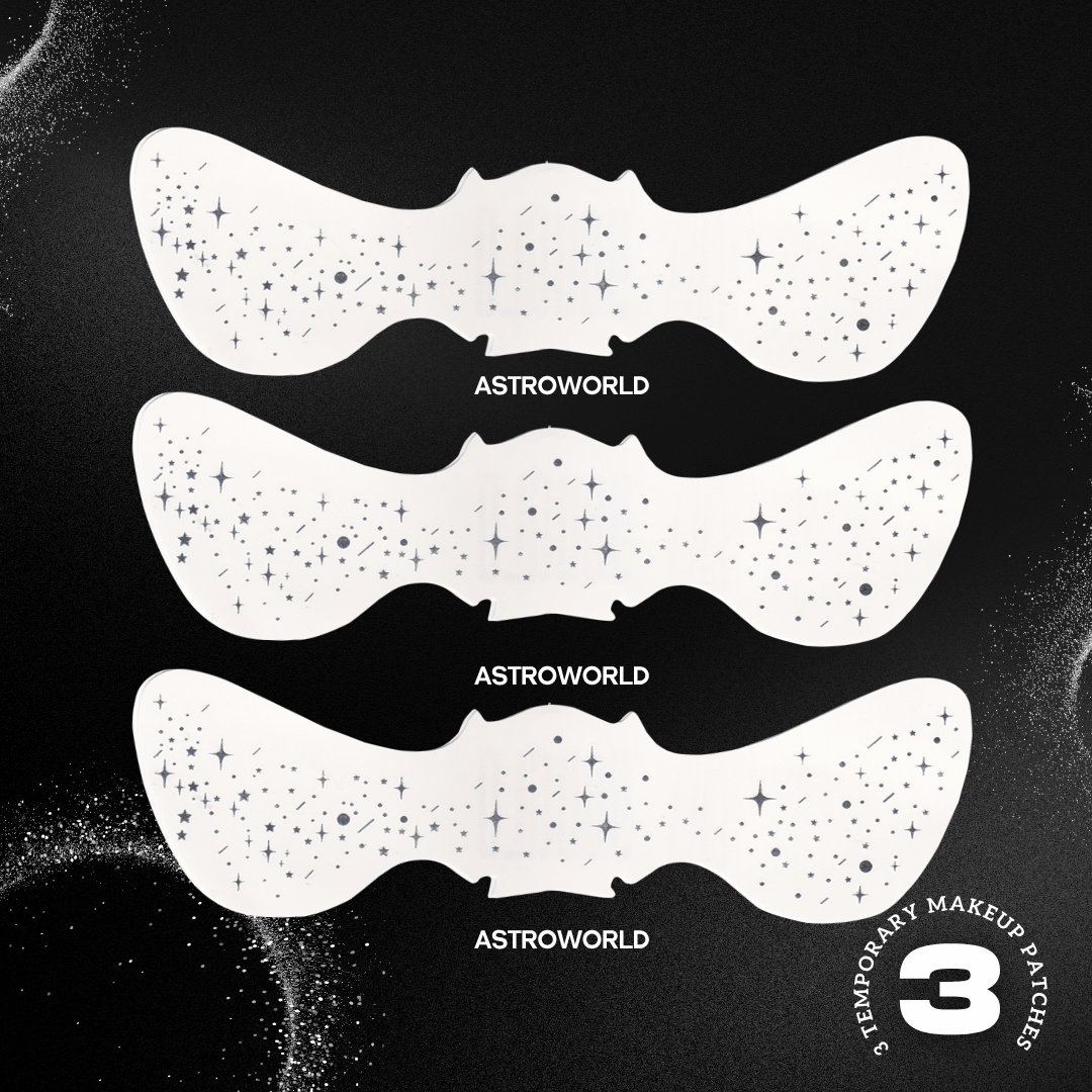 Silver Glitter Freckle Patch