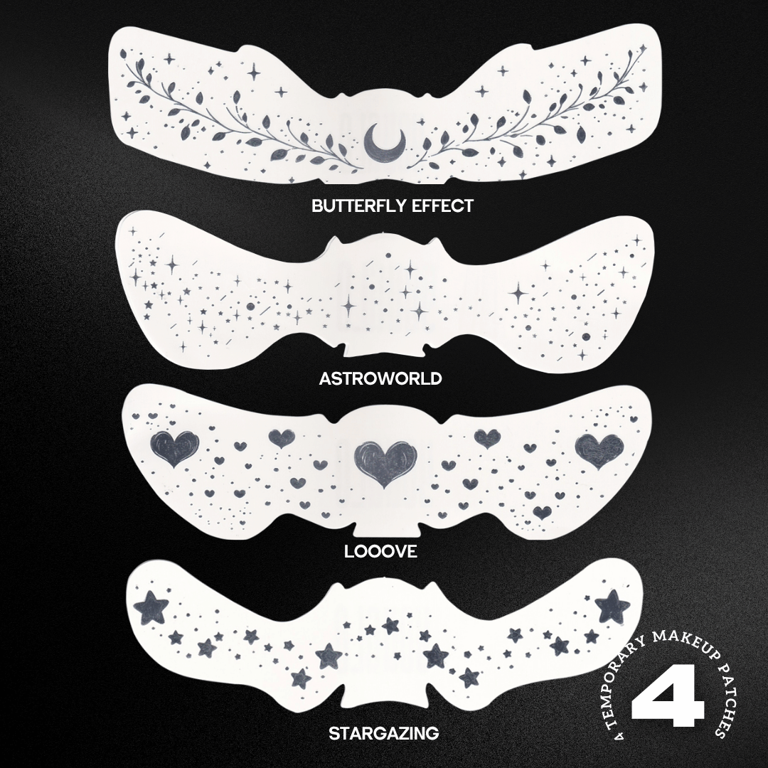 Silver Glitter Freckle Patch