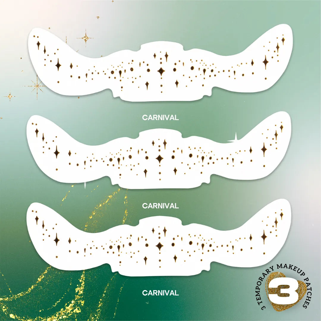 Golden Glitter Freckle Patches