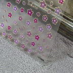 3D sakura flower nail stickers.