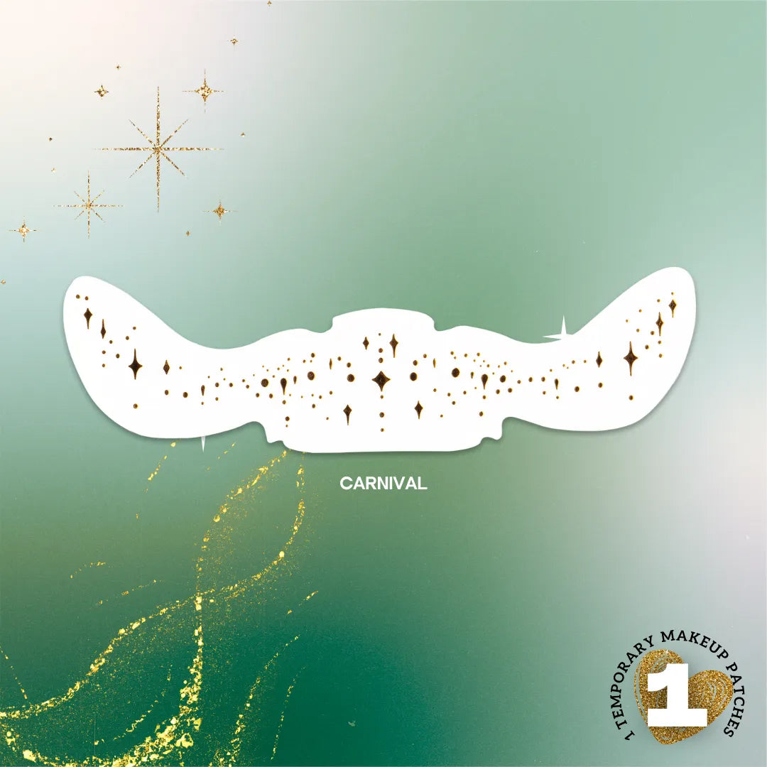 Golden Glitter Freckle Patches