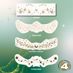 Golden Glitter Freckle Patches