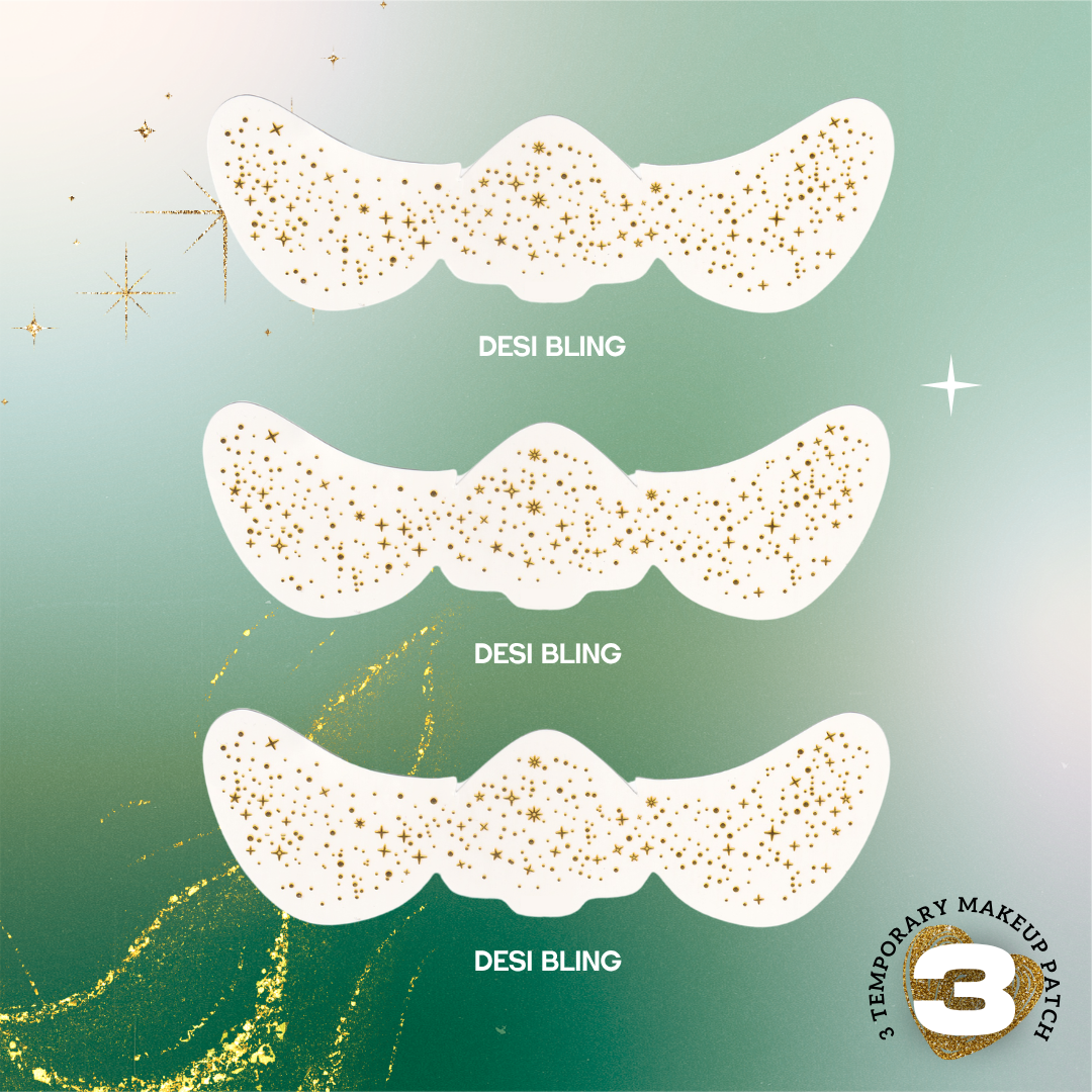 Golden Glitter Freckle Patches