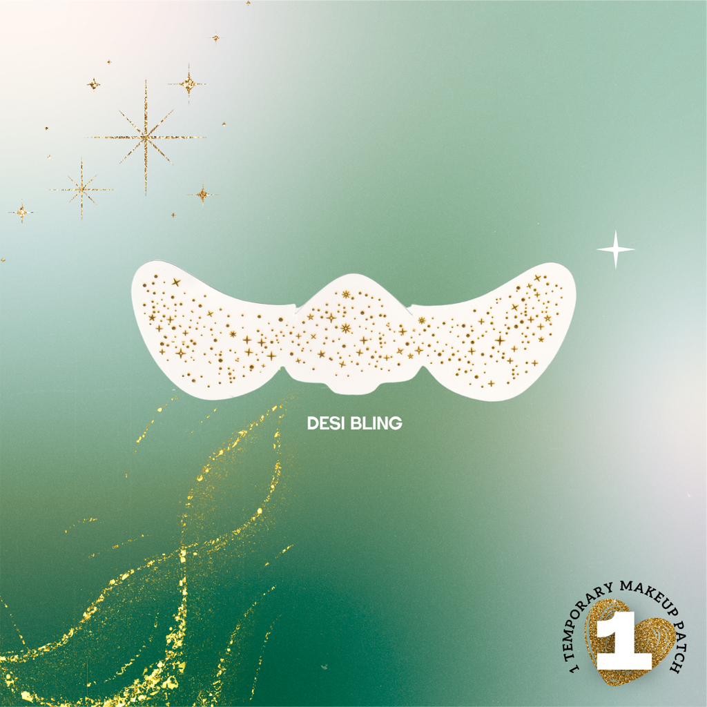 Golden Glitter Freckle Patches