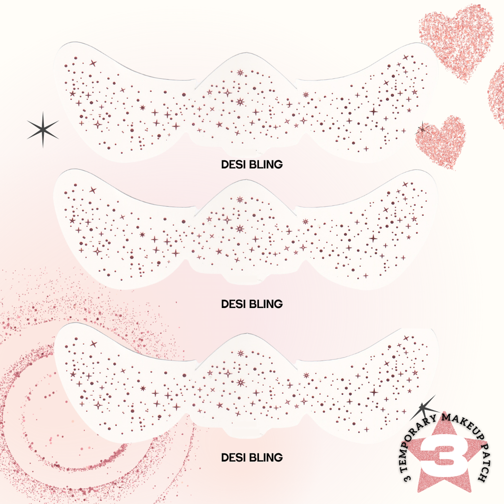 Rose Gold Glitter Freckle Patch