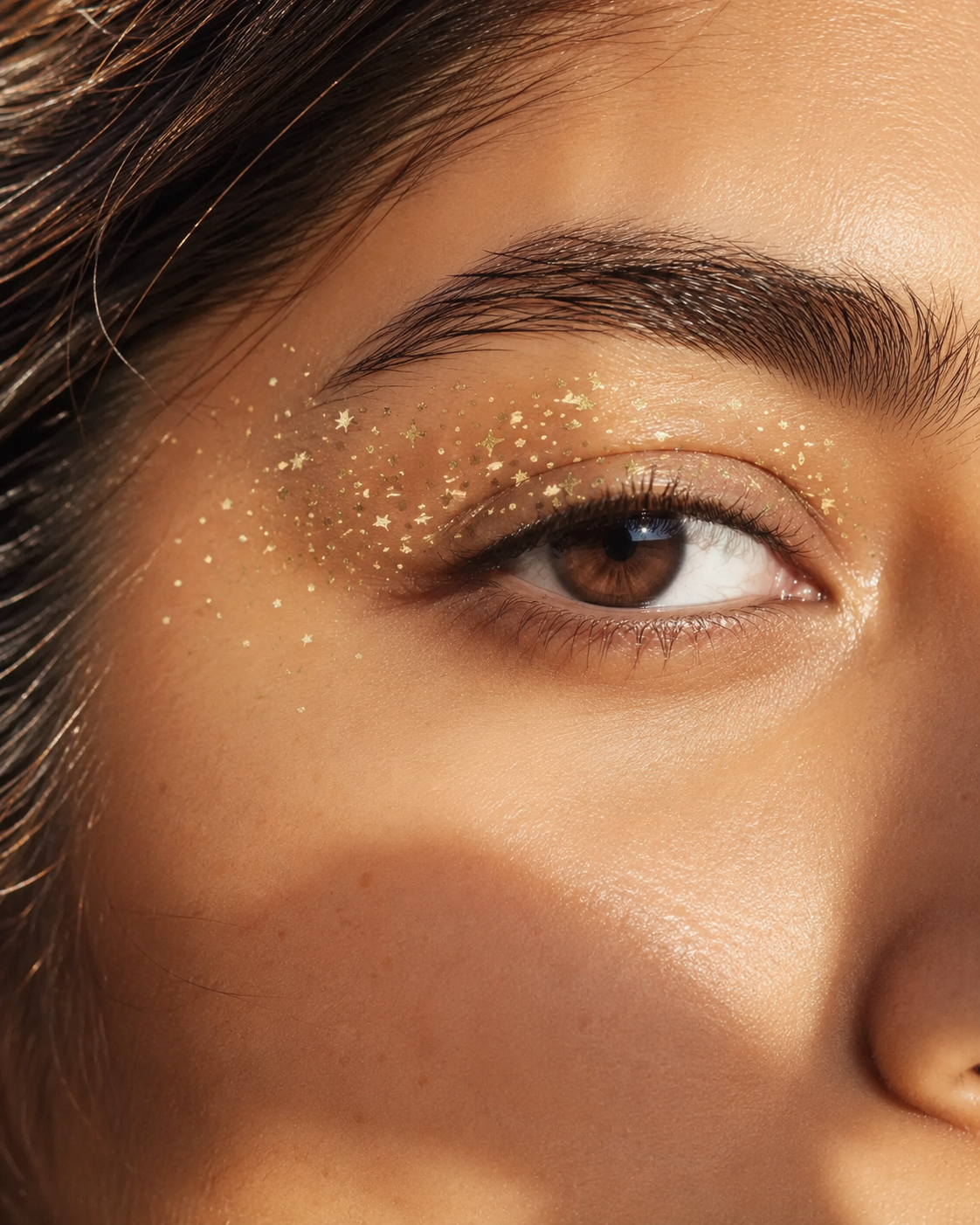 Sona Baby - Blink Bling Golden Glitter Eye Shadow Patches (Pack of 3)