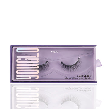 Virgo - Short Wispy Round with Adhesive+Magnetic 2 in 1 Liner
