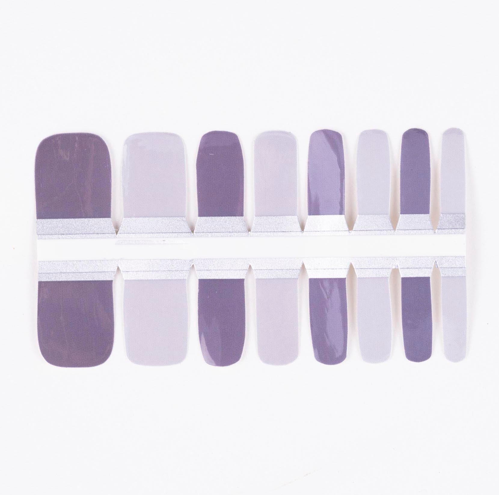 Gel Pedicure Nail Strips 