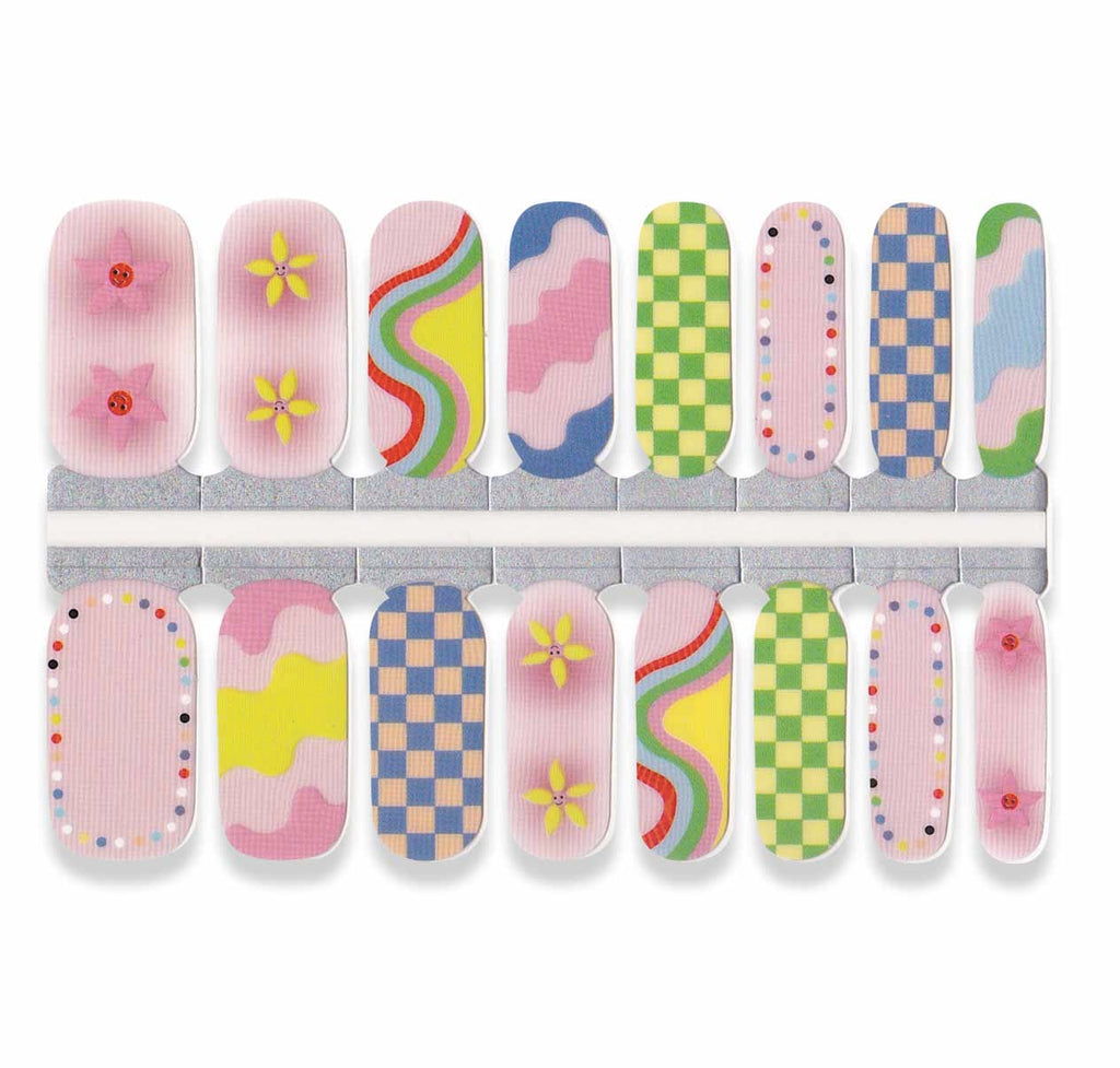 stick on nail polish