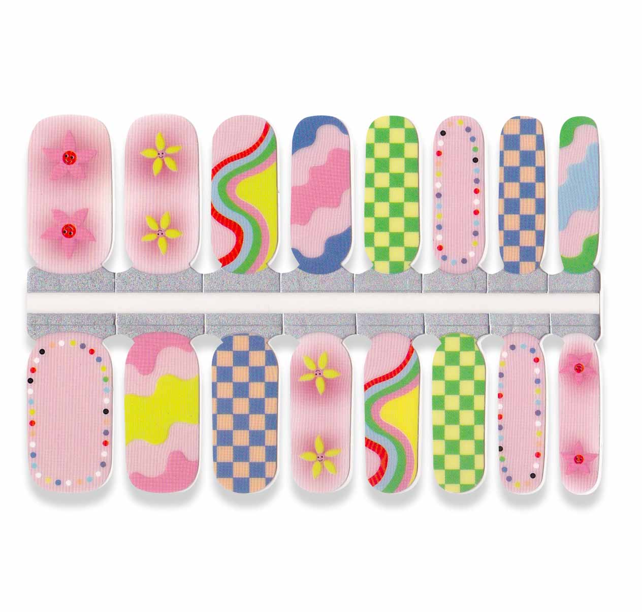 stick on nail polish