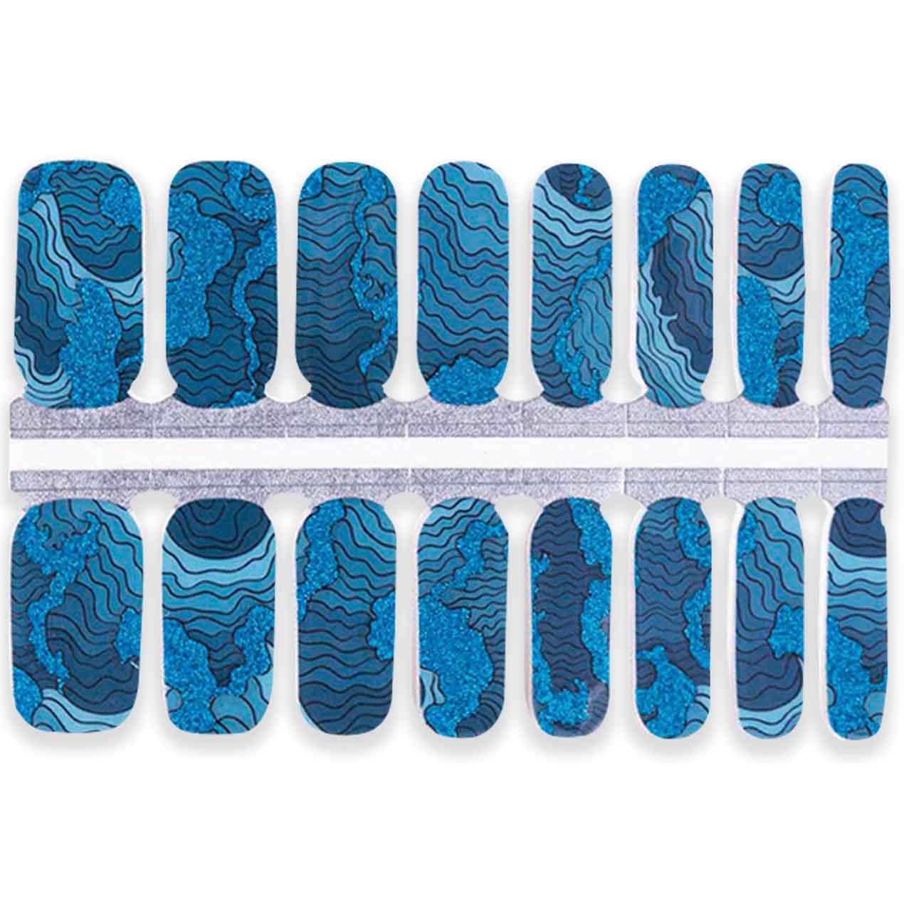 stick on nail polish